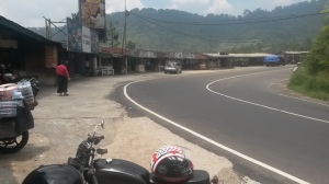 Roadside warungs, Gunung Gede, West Java.